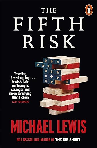 The Cover of the paperback, The Fifth Risk